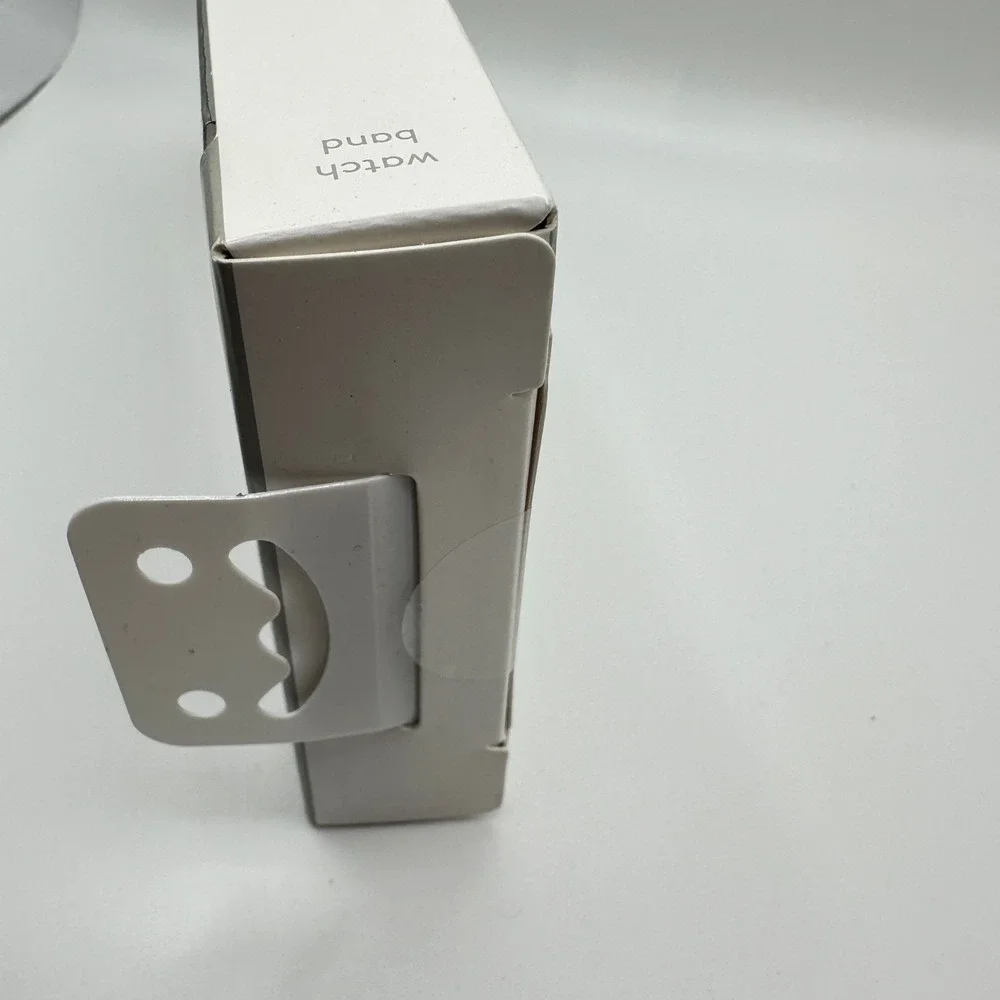 heyday Apple Watch Band 42-49mm Black Faux Leather Strap CL240257P NEW